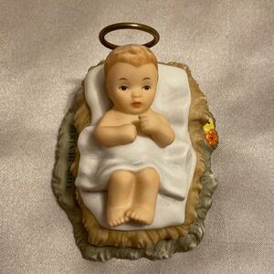 Goebel Baby Jesus Figurine - Cream and Tan